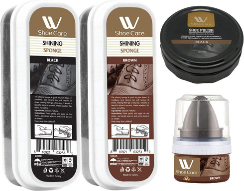 Shoe Cleaning Gift Set, Pack of 4 | WBM SHOE CARE